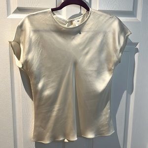Helmut Lang Viscose cream shirt sz M